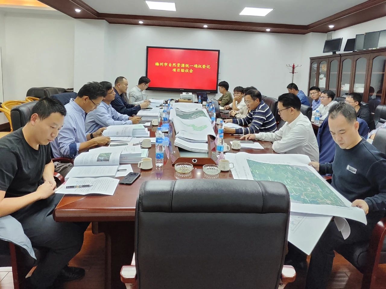 赞！永乐高ylg888888测绘自然资源统一确权挂号项目顺遂通过验收