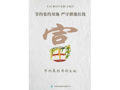 今天，，，，，，，第33个天下“土地日”
